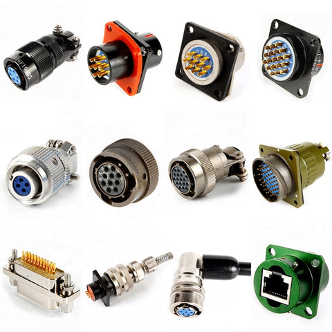 Aviation waterproof electrical connectors & socket military connector
